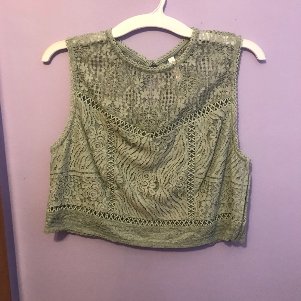 Cute sage color top